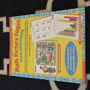 Scholastic Math Picture Pages with Activities - Gr. 1-3 - GUC